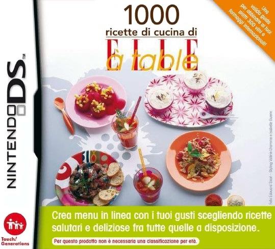 NINTENDO 1000 Cooking Recipes per Nintendo DS